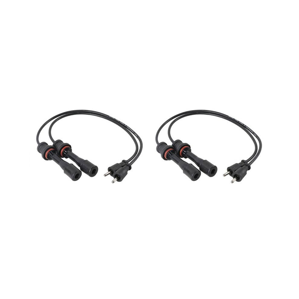 2X Zl01-18-140 Ignition Wire Set For Protege 1.6L-L4 1999 2000 2001 2002 2003 6032853652895