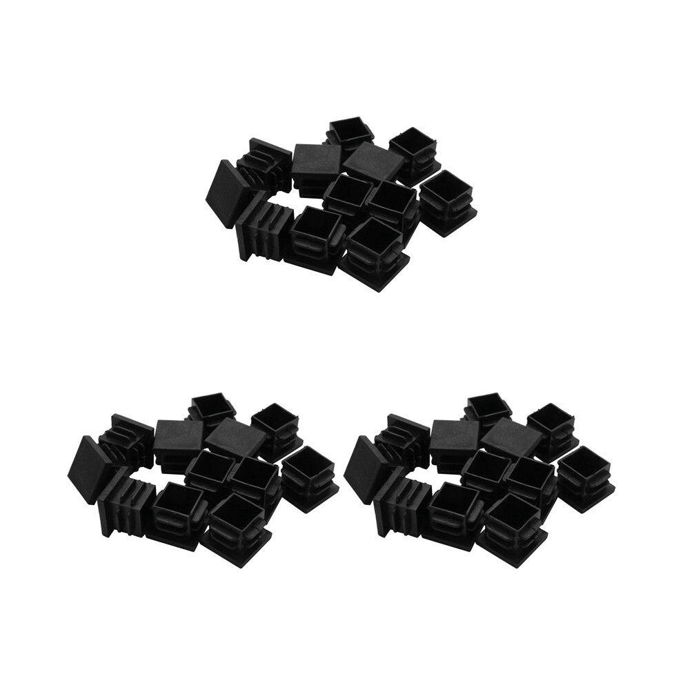 36 Pcs 19Mm X 19Mm Blanking End Caps Square Tubing Tube Insert Plastic 6032296798143