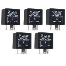 5X Auto 3 Poliges Cf-13 Elektronisches LED-12V Blink Relais Feststehend für Richtungs ÄNderung Signal Blitzlicht