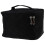 New Zipper Cosmetic Storage Make  Bag Handle Train Case Purse-L black 4