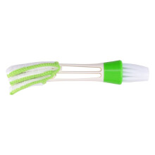 New DIY Plastic Car Air Conditioning Vent Blinds Cleaning Brush Double Ended For Series Part Accessories Instrumentation Dusting Cleaning