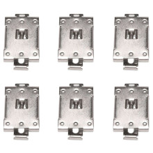 6X Montaż na szynie DIN Wspornik Wyposażenie Rack G3NE G3na Elektryczne dla żeber ssR R99-12