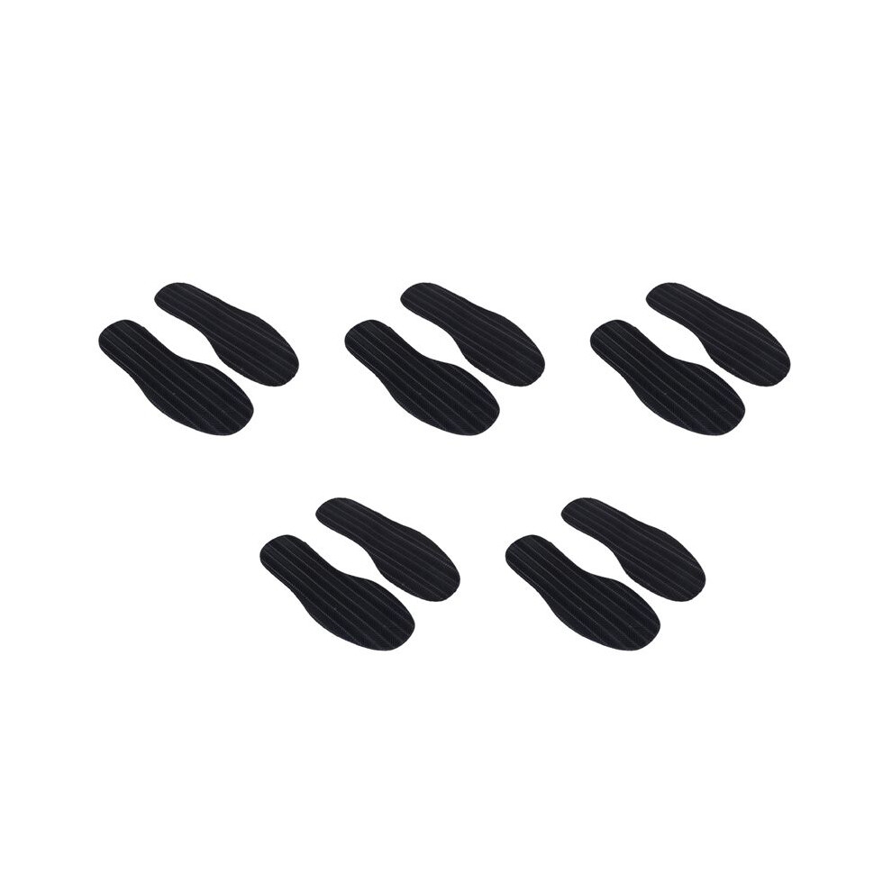 5 Pair Diy Stick Full Soles Heel Shoe Repair Anti-Slip Grip-Rubber Pads - 29X11.5x0.2cm 4713492679444