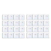 32 Set/ 64 Pieces Clear Vertical Blind Repair Tabs, Vertical Blind Repair Vane Savers, Vertical Blinds Replacement Slats