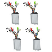 4X 36V 48V 350W E-Bike Brushless Controller 6 Tube Dual Mode for Electric Bicycle Scooter Speed Intelligent Dual Motor