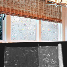 pelicula de cristal 3D Anti electrostatico solar calor y la ventana de UV de pelicula apagon pelicula estatica opaco pegatinas de cocina sala de bano