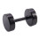 Earrings Steel False Spreader Black 6mm 6