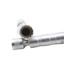 Llave de Vaso Universal Magnética para Bujías de 14/16 mm, Kit de Instalación, Reemplazo y Reparación, Herramienta de Extracción de Bujías para