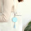 50X Split Keyring keychain Key Ring Loop Holder Clasps Keyfob Connector 25mm 2