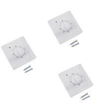 3X Ac 220V 10A 30Min Countdown Timer Electric Digital Plug Control Timer Socket Knob Style Mechanical