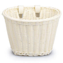 Cesta Dianteira Multifuncional para Bicicleta, Estilo Tradicional, Impermeável, Tecida À Mão, Ideal para Crianças.