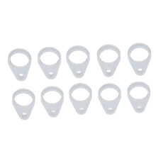 10pcs Silicone Hearing Aid Lanyard Loops for BTE Anti-Lost Accessories