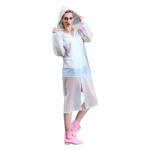 Imperméable Eva À La Mode Imperméable Étanche Imperméable De Camping Étanche Transparent Blanc 1