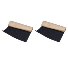 2pcs 100X50cm Car Sound Deadener Mat Sound Deadening Noise Insulation Acoustic Dampening Foam Subwoofer Mat