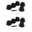 10PZ Riutilizzabile per Nestle per  Coffee Capsule Filter Cup Riutilizzabile Filter Basket Caps Riutilizzabile Spoon Brush-2 1