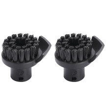 2X Steam Cleaner Spare Parts Accessories for SC1/SC2/SC3/SC4/SC5 Steam Cleaner Slit Scraper Round Brush