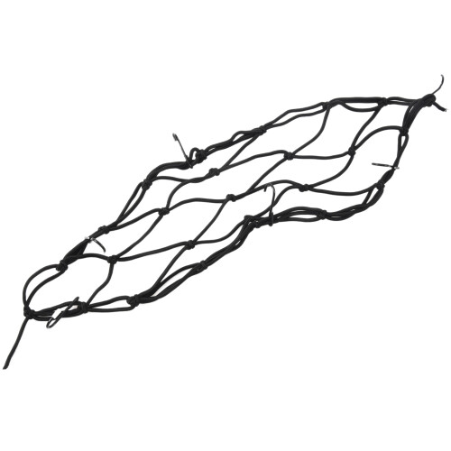 Black Bungee Motorcycle Helmet Cargo Net 6 Hooks Luggage/Package Cargo Net Load Cover Cord Web 2