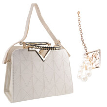 Nouveau Sac D'Été Pour Femme Poche De Téléphone Sac À Main À Zip Pour Femme Sacs À Bandoulière En Cuir Célèbre À Rabat Pour Femme (Blanc)