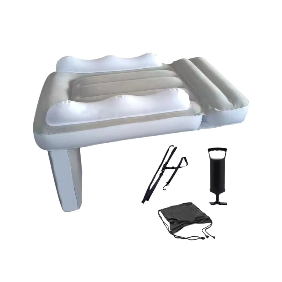 Inflatable Car Airplane Bed Mattress Air Bed  for Kid Baby Extender Sleeping Mattress  for Travel Car Road Trip