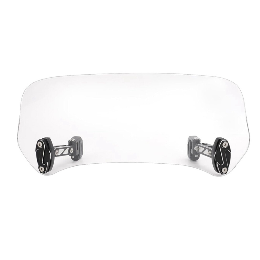 Universal Motorcycle Windshield Extension Adjustable Motorbike Wind Deflector For 4711139601674
