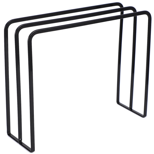 Towel Rack Stand Freestanding 3 Tier Vertical Iron Rag Storage Towel Rack Kitchen Supply Home Tableware Dish Cloth Holders（Black） 1