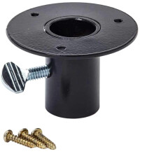 Outdoor Bird Feeder Accessories, Bird Feeder Pole Mounting Flange, Easy to Install Bird Feeder Mounting Bracket