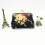 Canvas Hasp Purse Key Coin Wallet Bag(black) 9