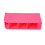 1PC Multifunctional Socks/Underwear Organizer Stationery/Tableware Plastic Storage Box Cosmetics Makeup Organizer Box Rose red 1
