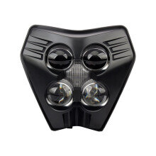 Motocross LED Headlight Wick for EXC EXC-F XC XCW SX SXW SXF 125-500 2024 2025 Dirt Bike Parts Motorcycle Headlamp