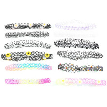 12 PZ Collana Gothic HennÉ Tattoo Stretch Elastic Jewelry Value Pack