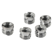 Standard 1/4inch-20 Female to 3/8inch-16 Male Screw Adapter Reducer Bushing Converter for DSLR Camera Camcorder Tripod Monopod Ballhead