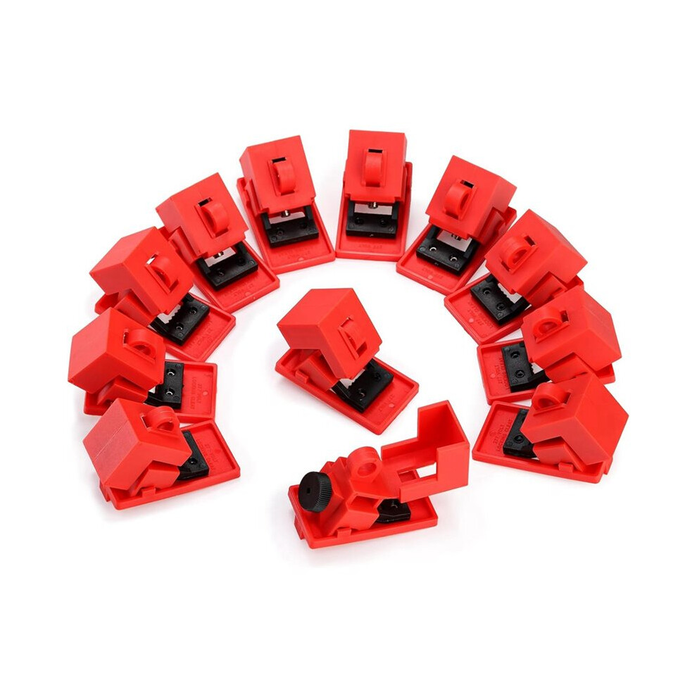 12 Pack Circuit Breaker Lockout Device 120-277V Clamp- For 16 Mm Handle 4712519582255
