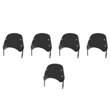 5X 5-7 Inch Motorcycle Headlight Windshield Wind Deflector Windscreen Universal for