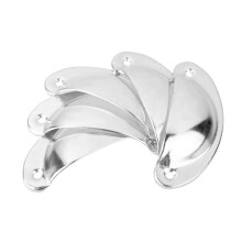 Set of 10 Decoration Door Handles Door Knob for Drawer Cabinet - Antique Chrome