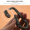 6 pcs Aluminum Alloy D-ring Locking Carabiner Light but Strong 10