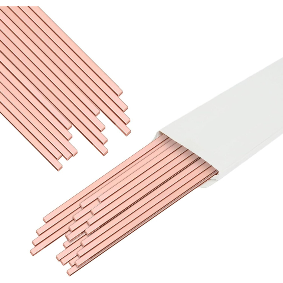 64 Sticks Brazing Rods Solder Copper Phosphor Welding Rods For Cold Storage Hvac Units Refrigerator Air Conditioning 4713096756336