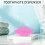 Home Multifunctional Bathroom Toothpaste Cream Squeezer,Lip shape, ( and Red,Random Send) 2
