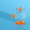 1 Pezzo Fuzzy Chick Hopping Wind  Toy Clockwork Pollo 5
