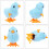 1 Pezzo Fuzzy Chick Hopping Wind  Toy Clockwork Pollo 6