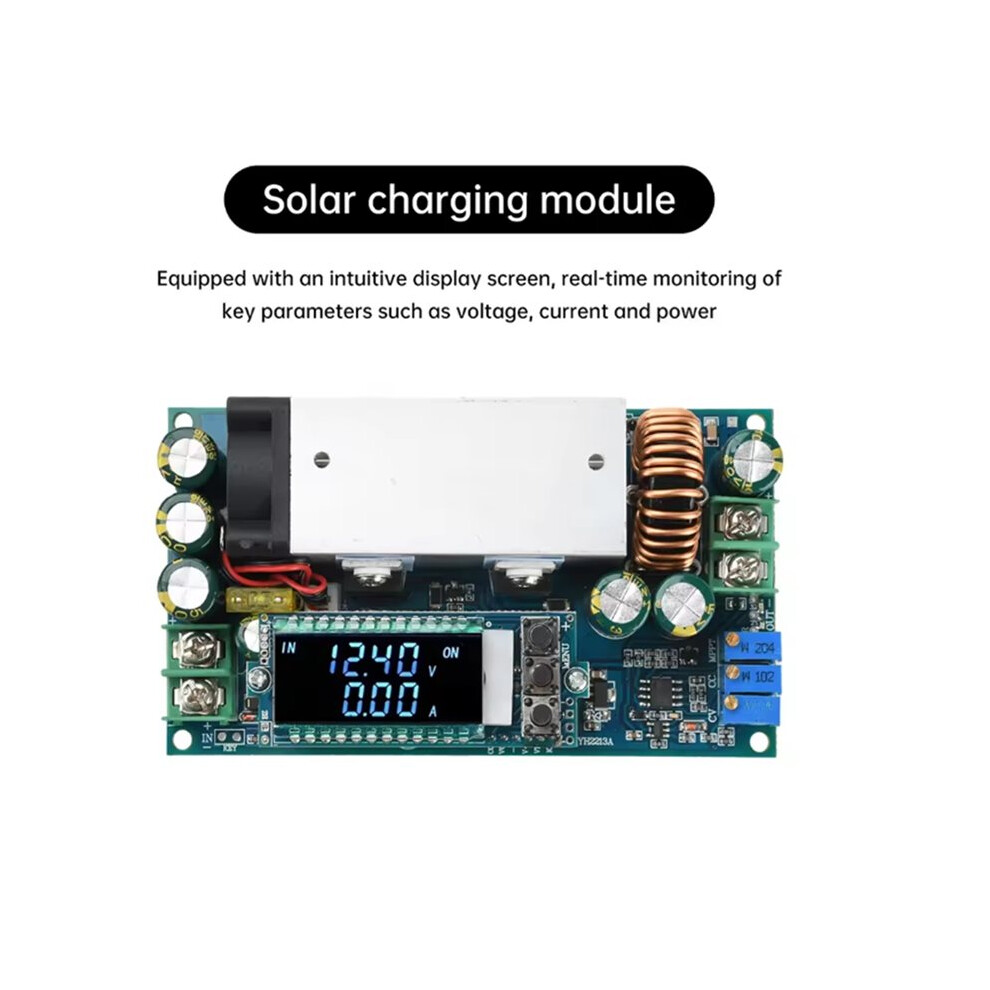 10-75V 20A Adjustable Voltage Reduction Module Mppt Solar Charging Constant Voltage And Current Charging Module 4713160649588
