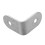 SODIAL(R) 10 Pcs 25Mm X 25Mm Renfort D'Angle Conjoint Angle Droit Support 4