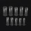 100pcs/Box Quick Building Mold False Tips Nail UV Extension Builder DIY 3