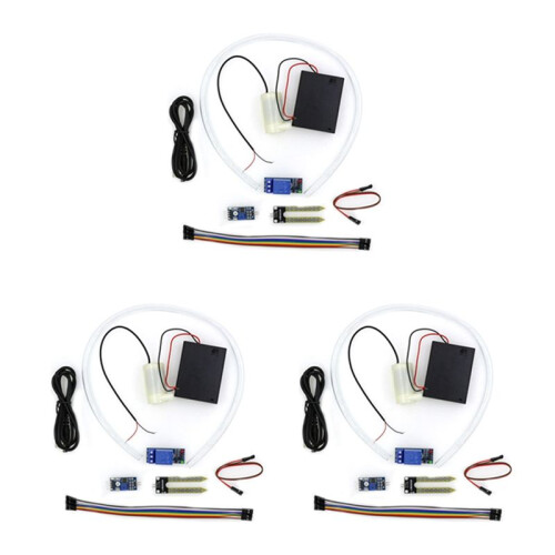 3X Soil Moisture Sensor Kit Automatic Watering System Manager with  Water Pump for  DIY Kit EK1915 1