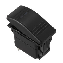 12V 20A Car Boat Rocker LED Light Illuminated SPST -OFF Waterproof