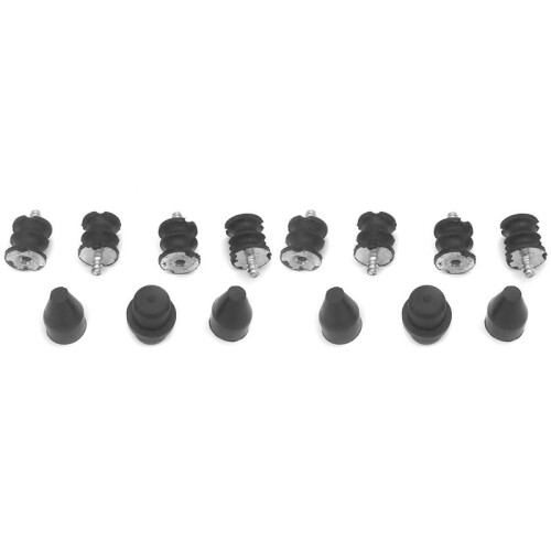 14Pcs Rubber Front Handle Isolator Buffer Shock Mount Elements Set Kit Fit for  136 137 141 142 Chainsaw Parts
