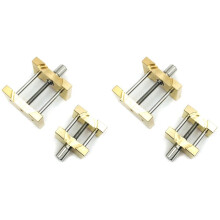 4Pcs Brass Watch Movement Holder Fixed Base Multi Function for Watchmaker Watch Clamp Watches Repair Tools