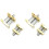 4Pcs Brass Watch Movement Holder Fixed Base Multi Function for Watchmaker Watch Clamp Watches Repair Tools 1