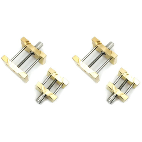 4Pcs Brass Watch Movement Holder Fixed Base Multi Function for Watchmaker Watch Clamp Watches Repair Tools