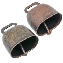 Copper Bells Cats Dogs Pets Decoration Bells Hanger Metal Iron Bells Loud Crisp Spread Farther Loud Cow Horse Sheep B