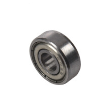 6mm x 17mm x 6mm Metal Sealed Single Row Deep Sphere Bearing 606ZZ